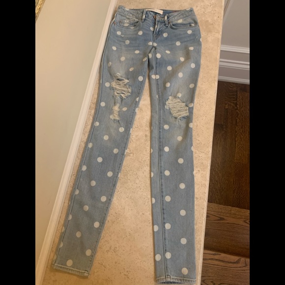 Marc by Marc Jacobs Polkadot Jeans size 25 - Picture 3 of 4